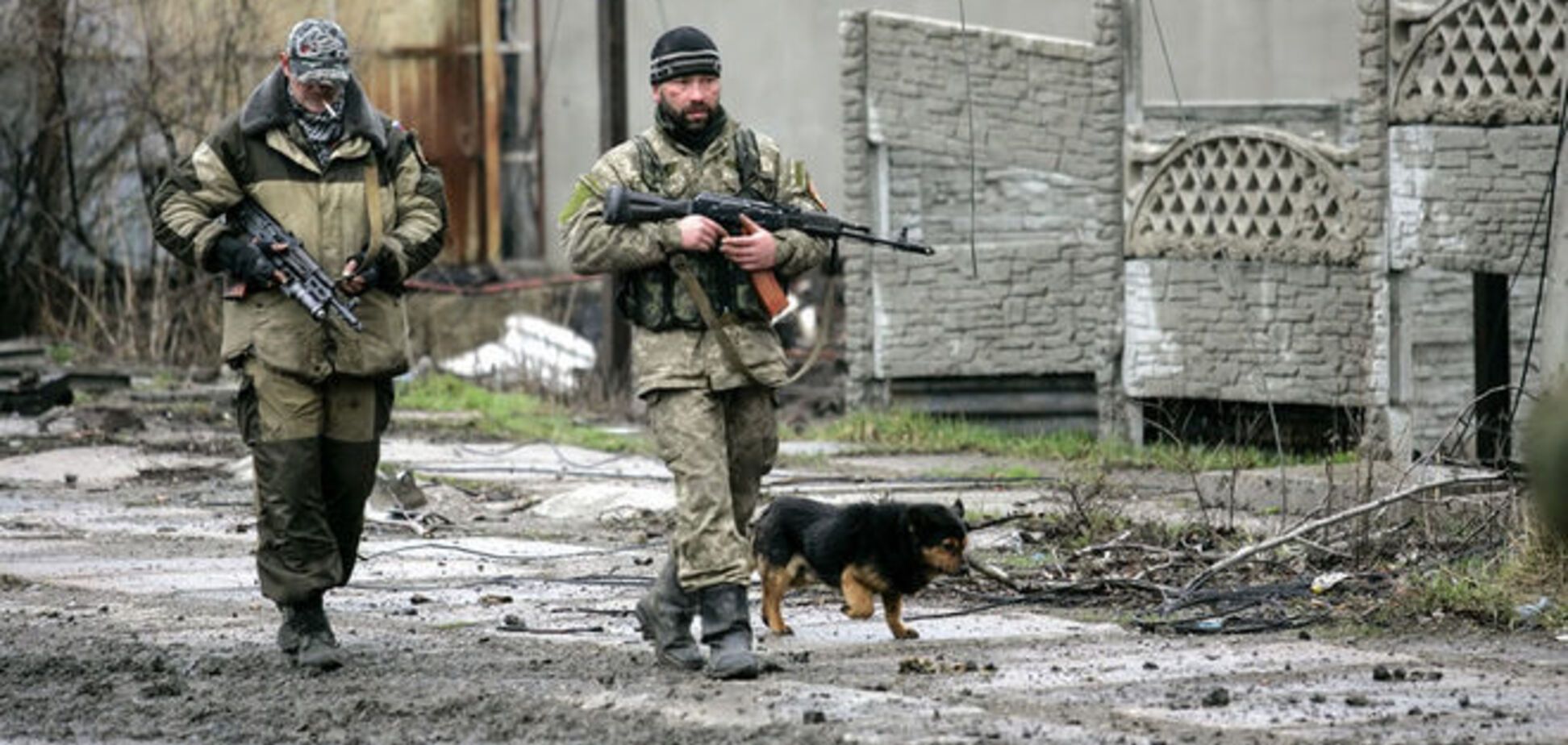 Террористы обстреляли оккупированный ими Донецк