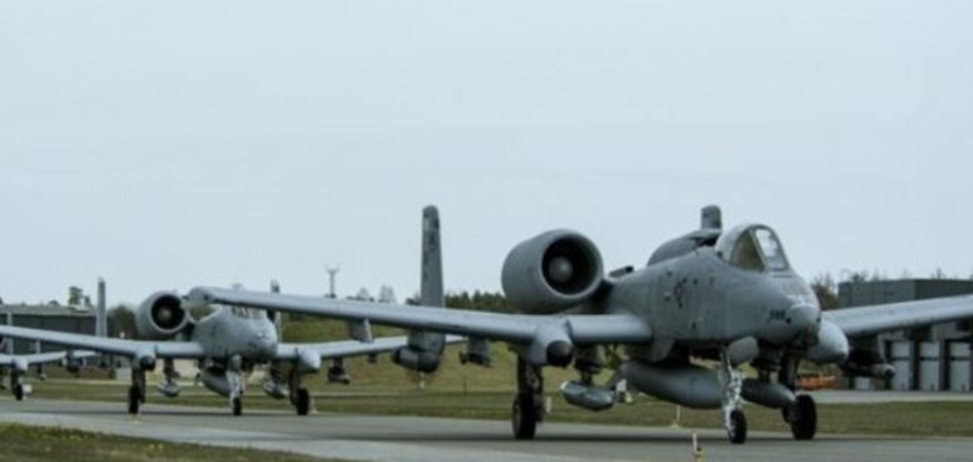 В Эстонию перебрасывают штурмовики А-10 ВВС США