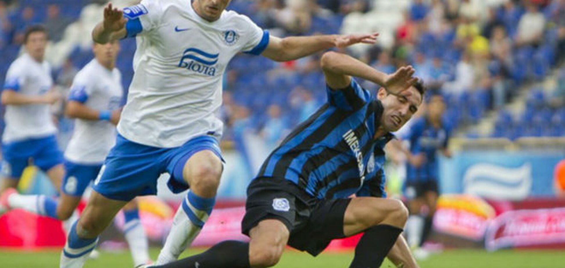 Черноморец - Днепр - 0-3: смотреть видео обзор матча