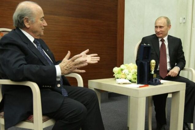 Путин рассыпался в комплиментах президенту ФИФА