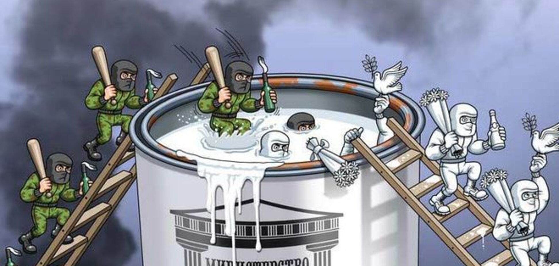 Как работает фабрика фейков в Украине