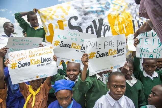В мире стартует кампания #SaveKidsLives: берегите детей на дорогах!