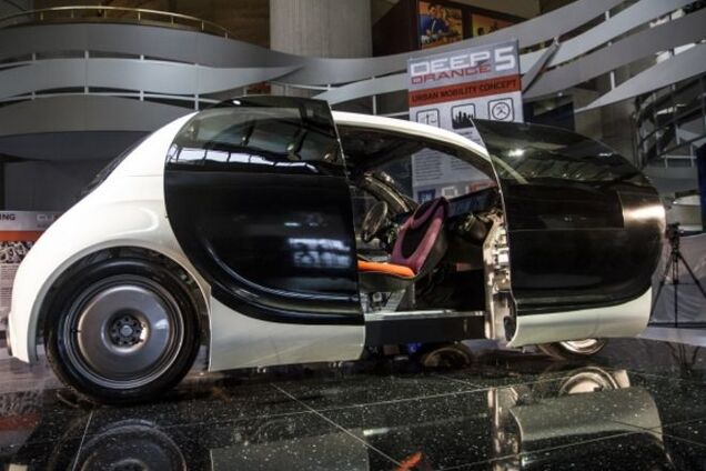 Это нечто. В США представили автомобиль в форме яйца: фото новинки