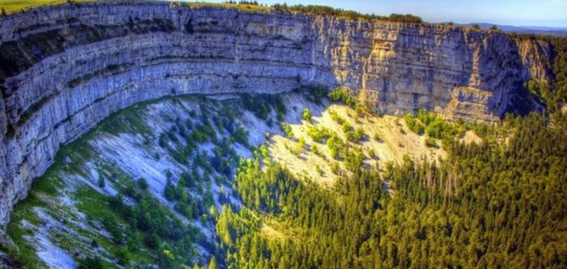 Лесная подкова: природная горная арена Крю-де-Ван