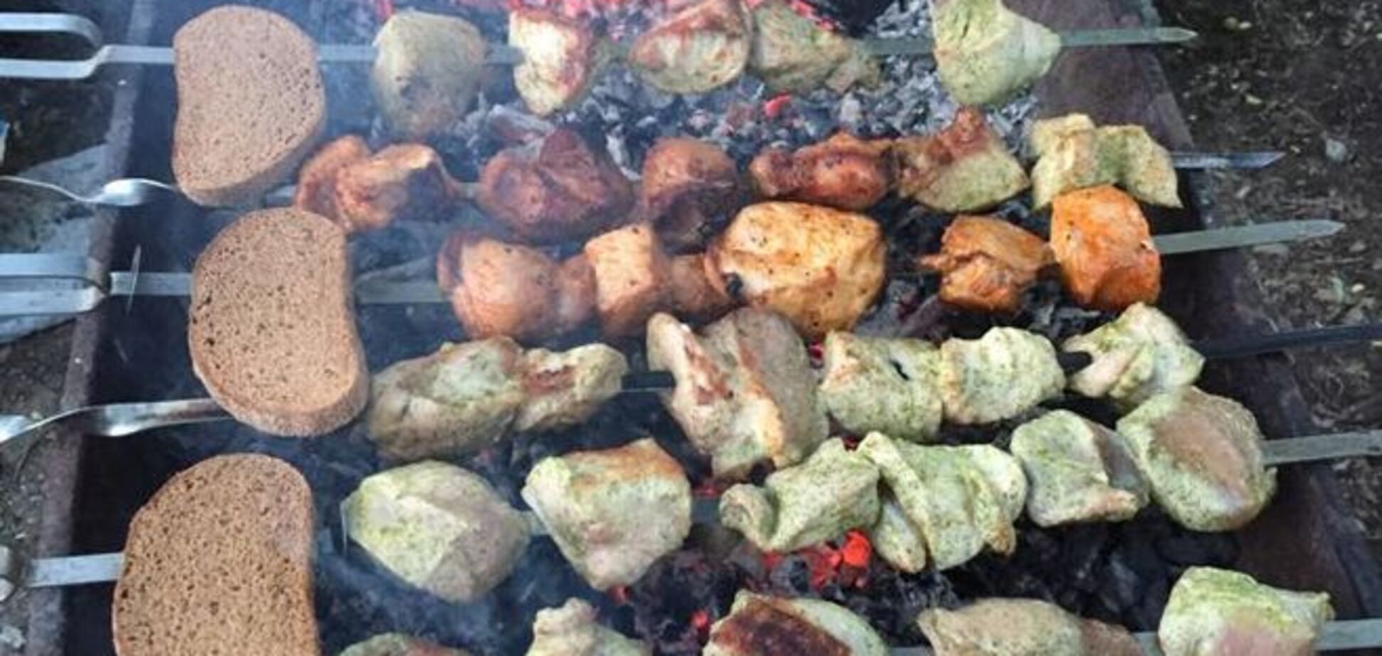 Шовковский показал, как правильно жарить шашлык: фото кулинарного шедевра