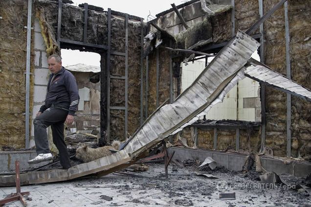 Террористы утром обстреляли жилые дома на Луганщине