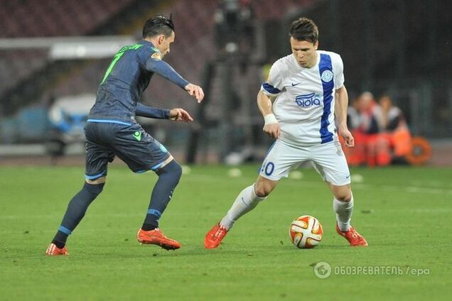 Наполи - Днепр - 1-1: видео-обзор матча