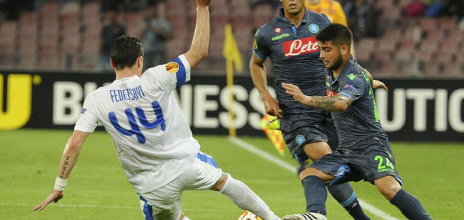 'Днепр' удивил Италию в полуфинале Лиги Европы