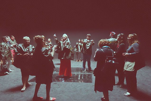 На биеннале 'зеленые человечки' захватили русский павильон