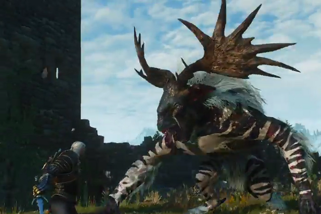 Ведьмак Геральт крошит врагов как фарш: опубликовано видео нового трейлера игры