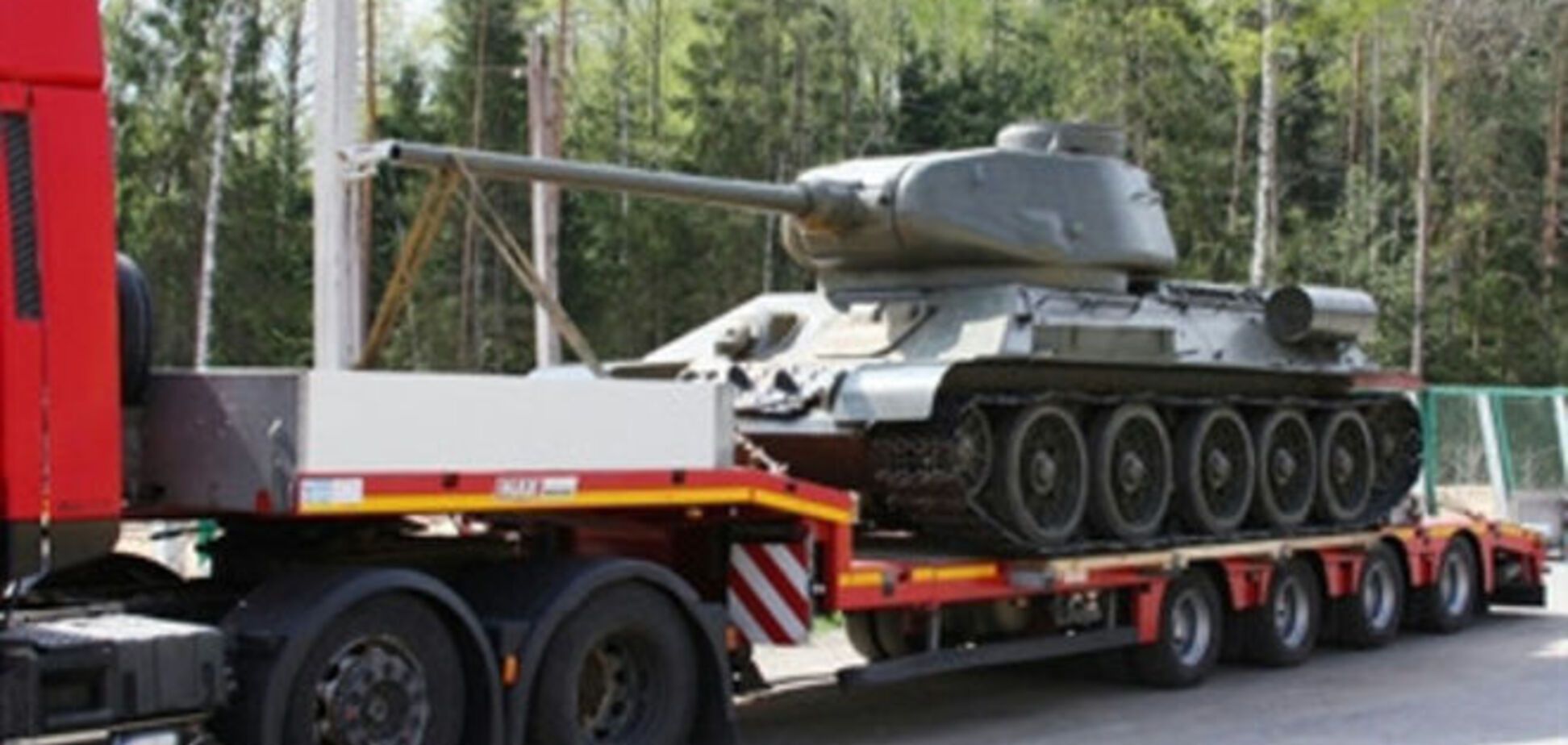 Беларусь отказалась пропустить на свою территорию танк Т-34