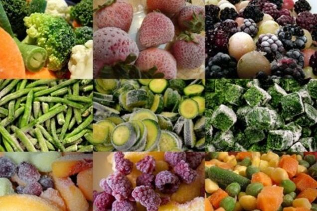 Как правильно замораживать овощи и фрукты