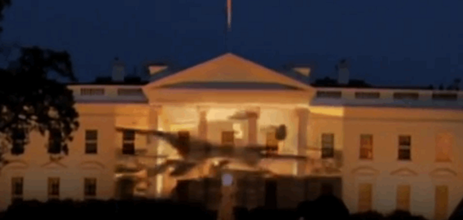 'Парад приехал к Обаме'. Россияне 'нарисовали' на Белом Доме танки: опубликовано видео