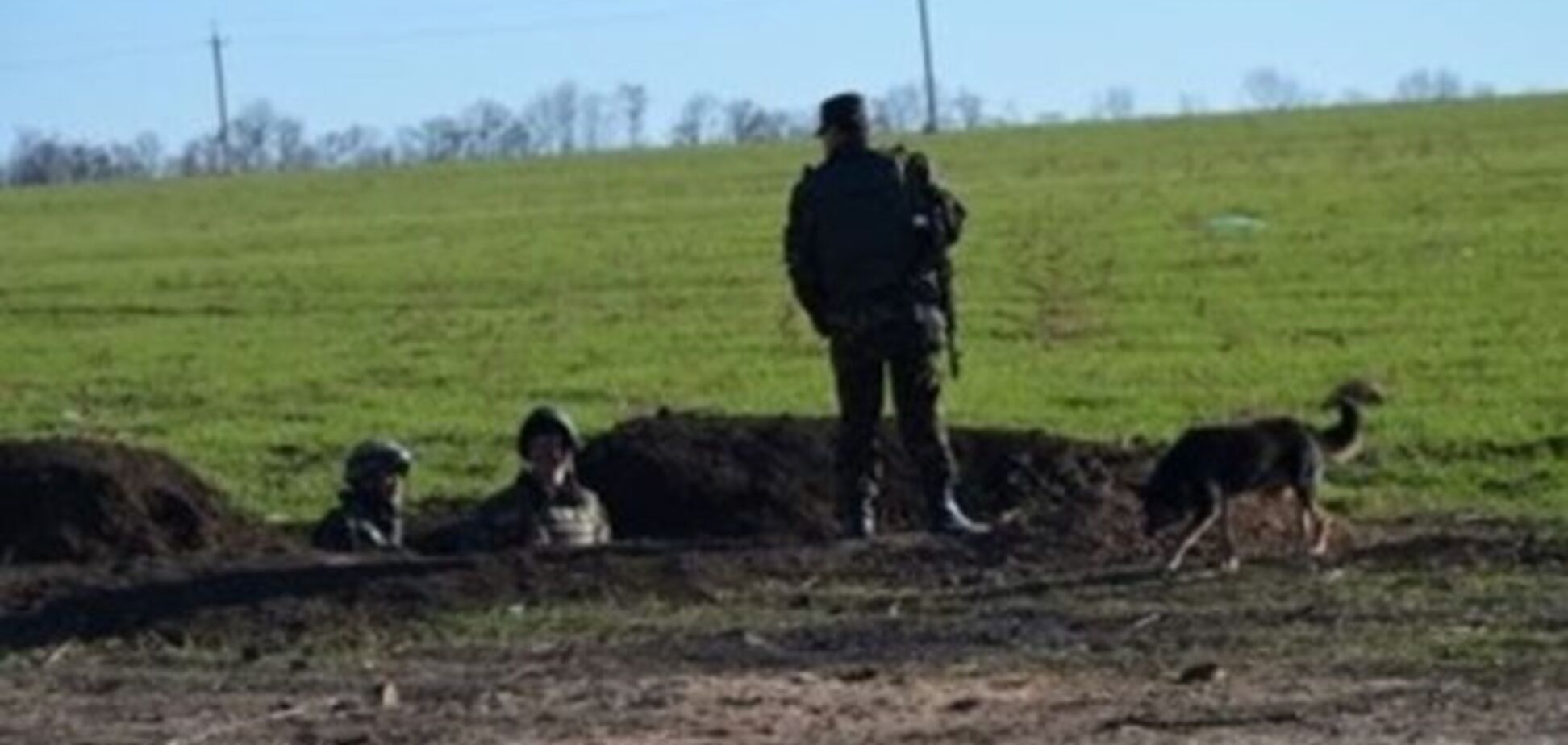 На Луганщине построили фортификационное сооружение