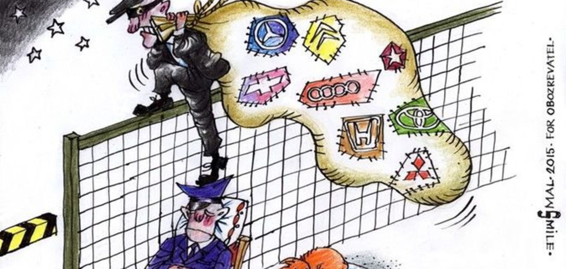 В Киеве за сутки угнали 8 транспортных средств