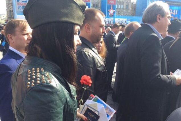 На путинский парад в Москве не пускают по 'паспорту 'ДНР': фотофакт