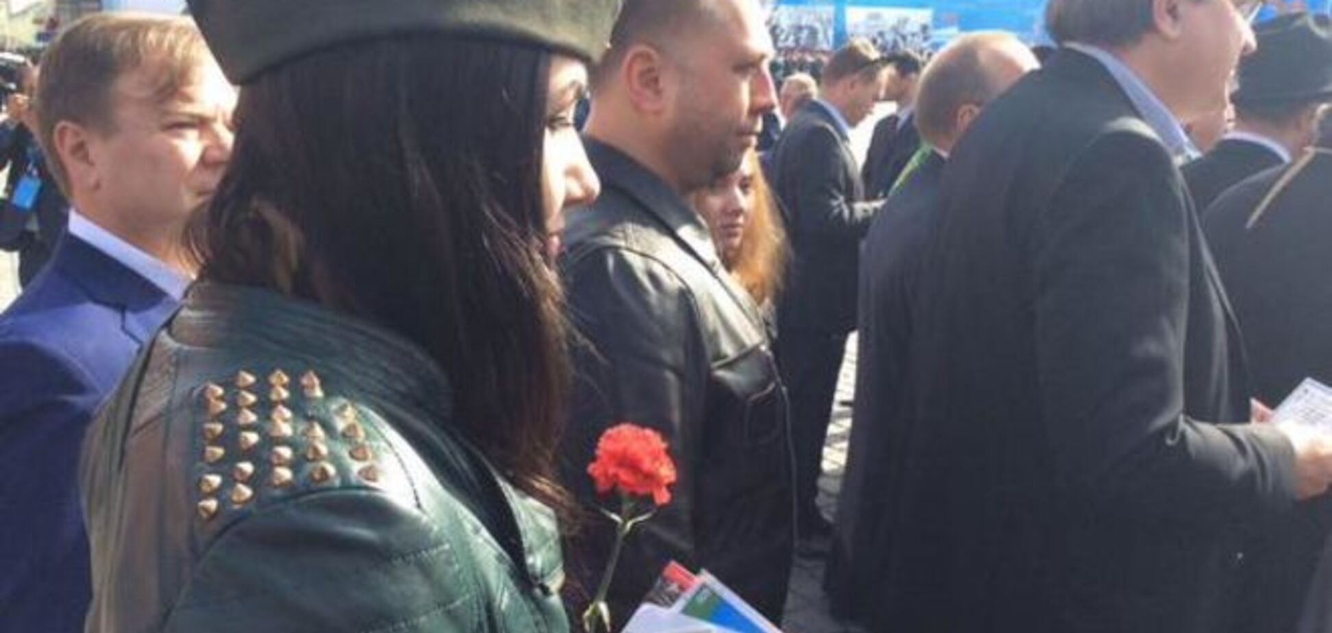 На путинский парад в Москве не пускают по 'паспорту 'ДНР': фотофакт