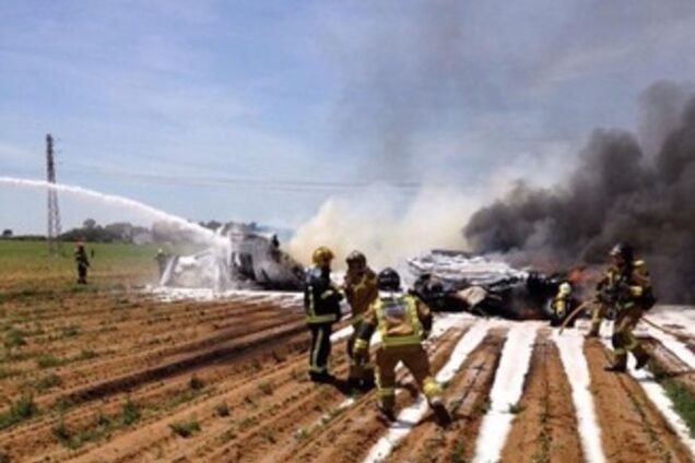 В Испании на взлете разбился один из крупнейших военных самолетов