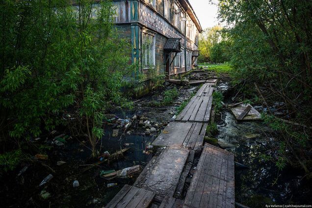 Нищета и разруха в российском Архангельске