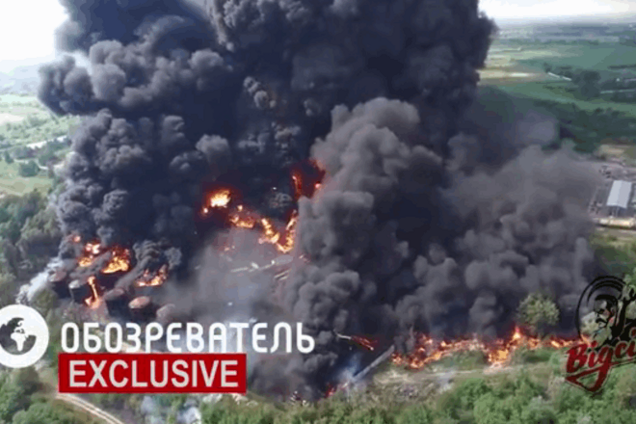 Пожар на нефтебазе под Киевом: кто виноват?