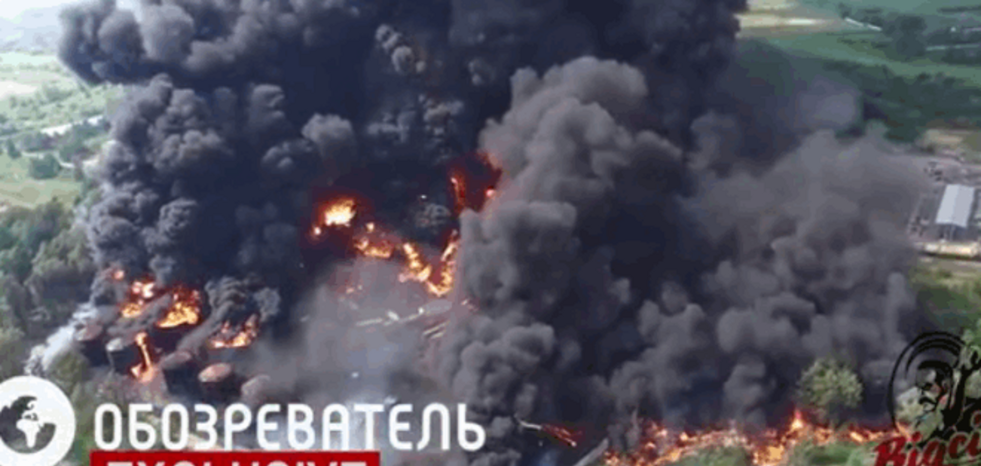 Пожар на нефтебазе под Киевом: кто виноват?