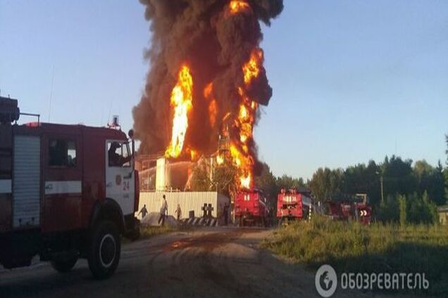 Пожар в Василькове: утром прогремел новый взрыв