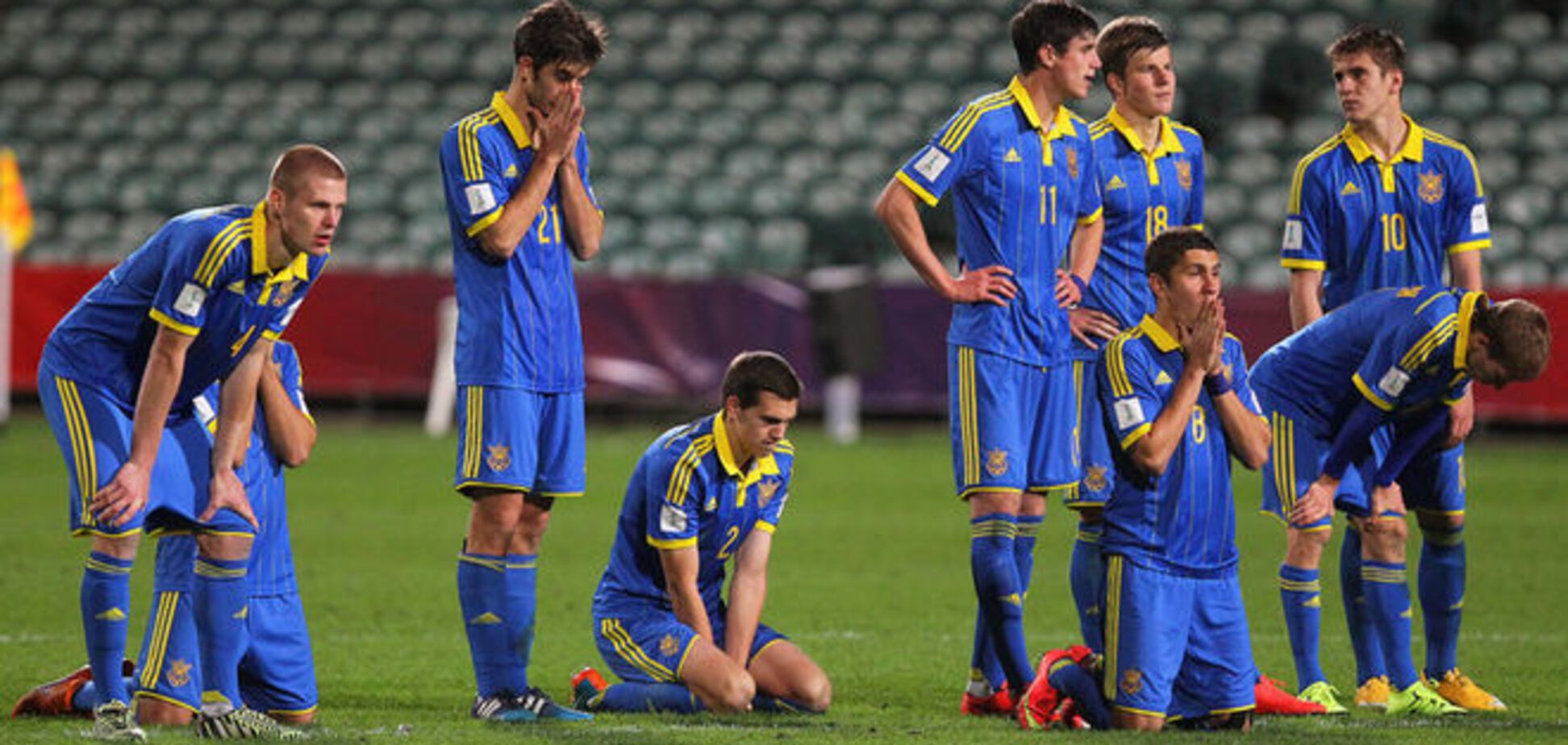 Украина проиграла по пенальти битву за четвертьфинал чемпионата мира