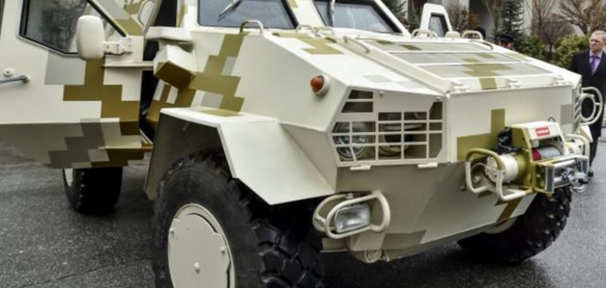 В Украине 'заглохло' производство уникального броневика для армии