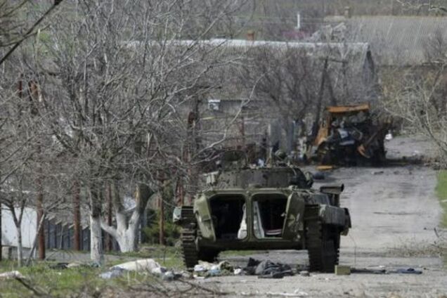 Это провокация! Под Мариуполем террористы обстреляли свои позиции из артиллерии