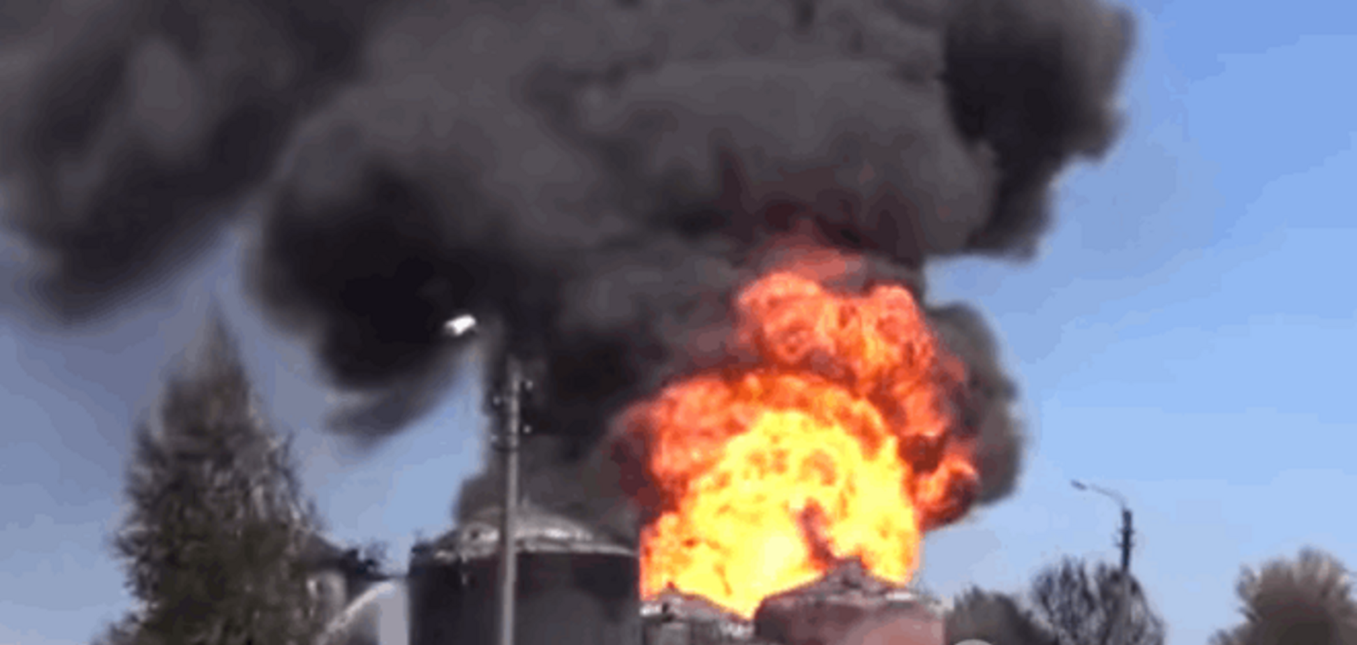 Пожар в Василькове, день 6-ой: опубликованы фото и видео нового факела