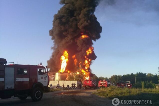 В 'БРСМ' назвали свою версию причины повторного пожара в Василькове