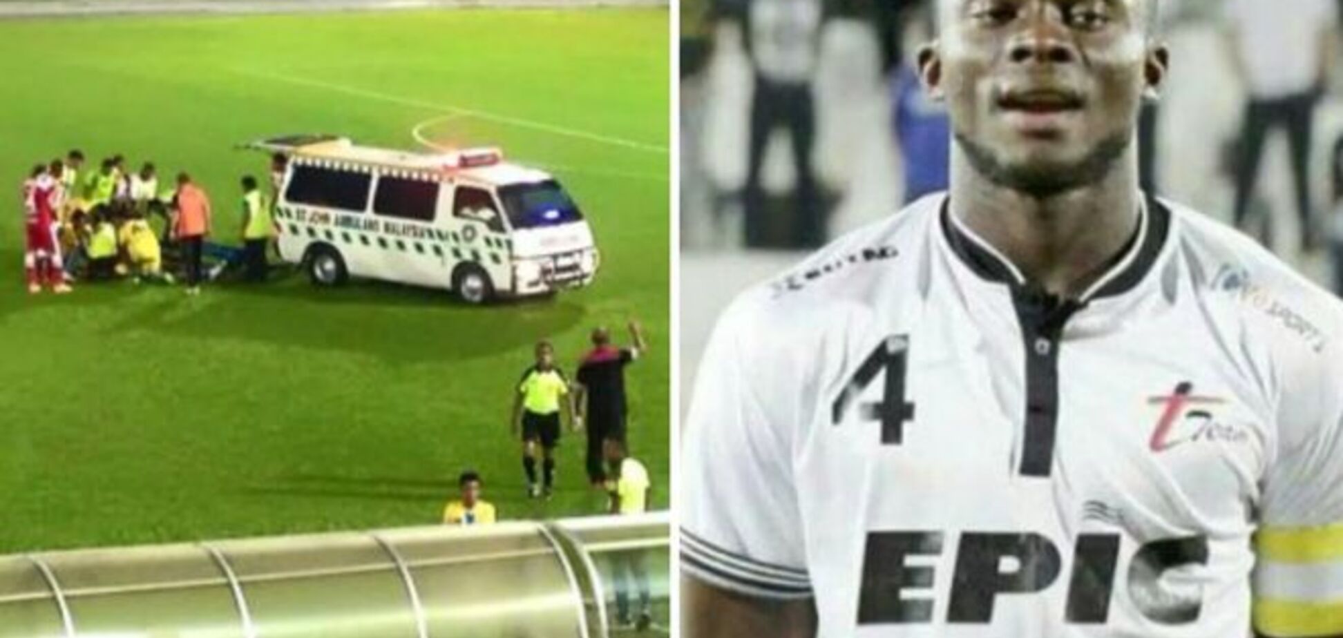 Мировой футбол сотрясла очередная смерть во время матча