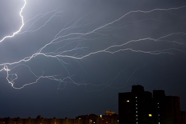 До Києва прийдуть грози