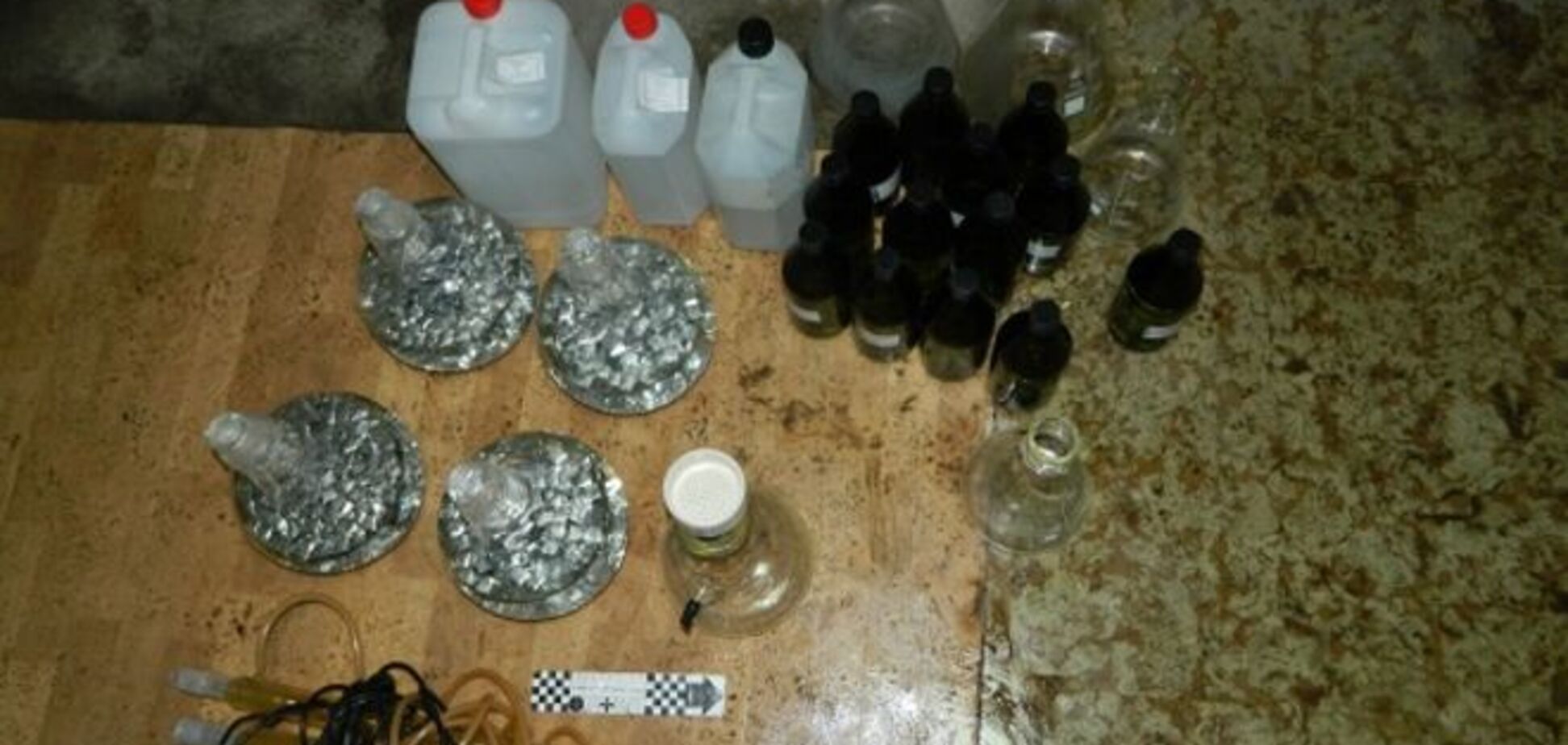 В Киеве на СТО обнаружили нарколабораторию