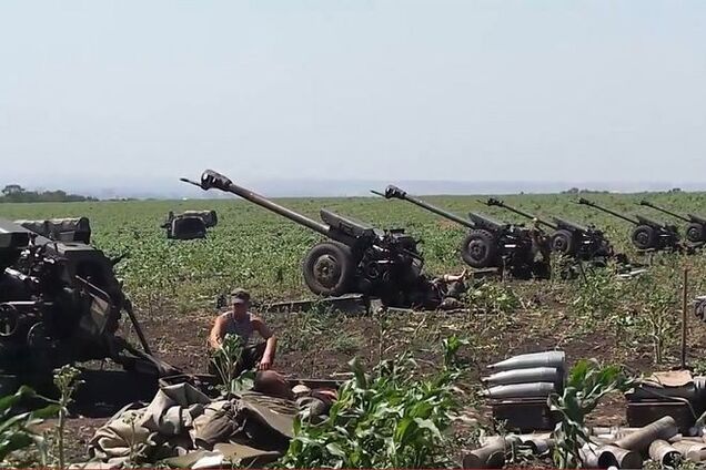 Украинская артиллерия подавила попытку наступления террористов