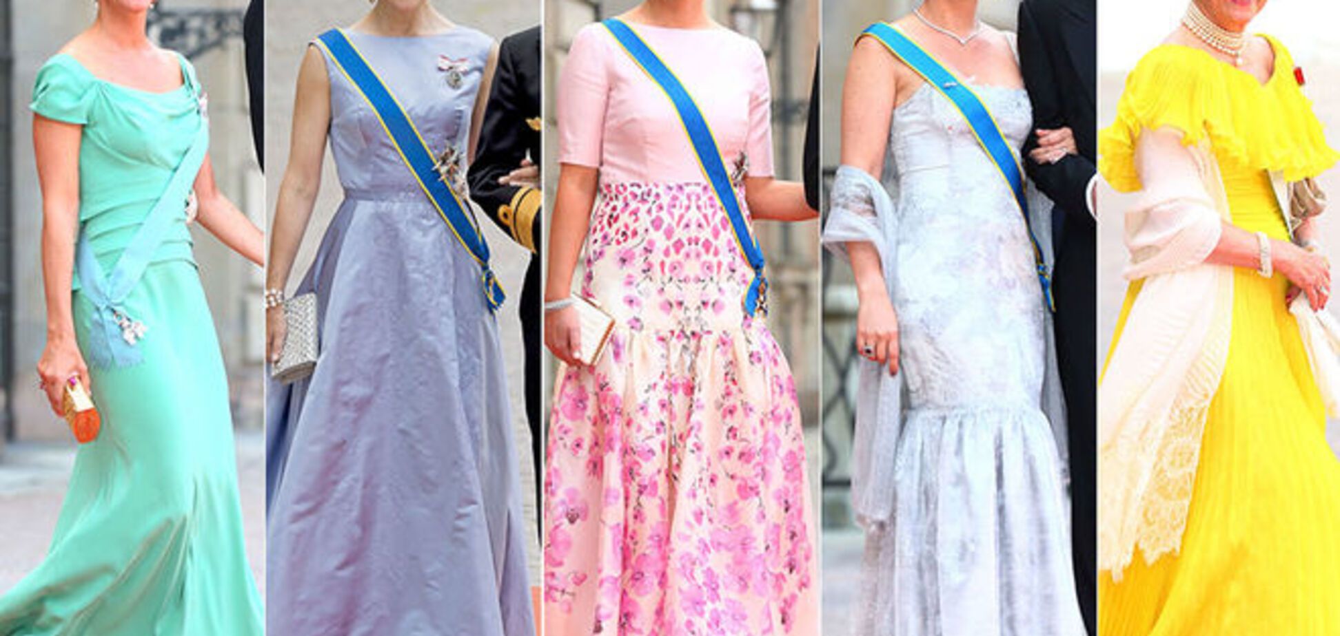 Найкращі вбрання титулованих дам на весіллі принца Швеції