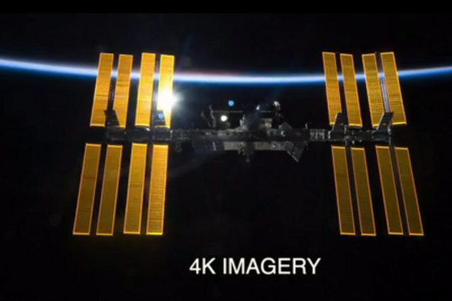 NASA выложило в сеть видео с МКС сверхвысокой чёткости