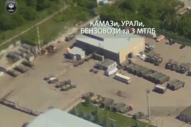 Бійці 'Дніпро-1' зняли в Луганську 200 одиниць російської бойової техніки