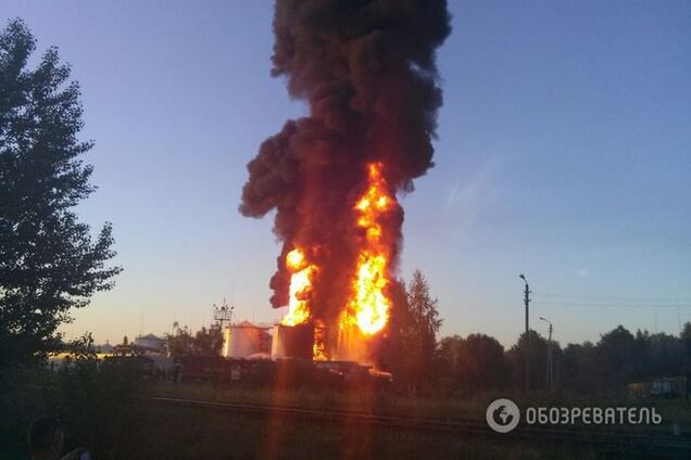 МВД: руководство 'БРСМ' полтора часа скрывало пожар на нефтебазе