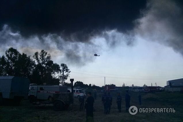 Möbius передав сорбент для ліквідації наслідків пожежі на БРСМ