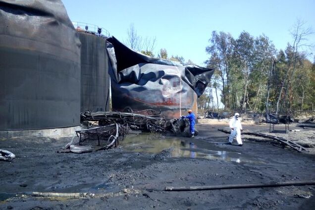 Пожежа на нафтобазі під Васильковом: свіжі дані