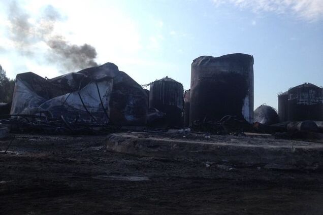 СЭС отчиталась перед жителями Киевщины, напуганными пожаром на нефтебазе