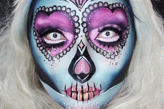 Фантастический макияж: удивительное перевоплощение девушки в мифических героев