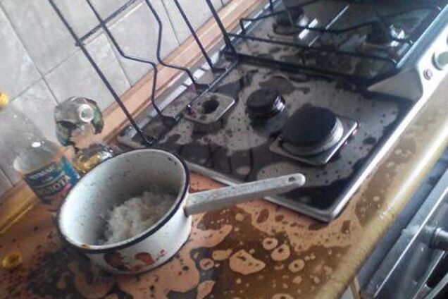 В киевской 16-этажке из-за взрыва кастрюли вылетело окно