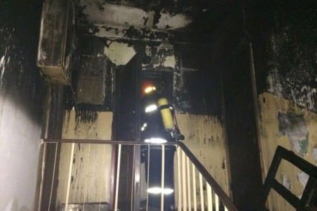 Ночной пожар в Киеве: погиб мужчина