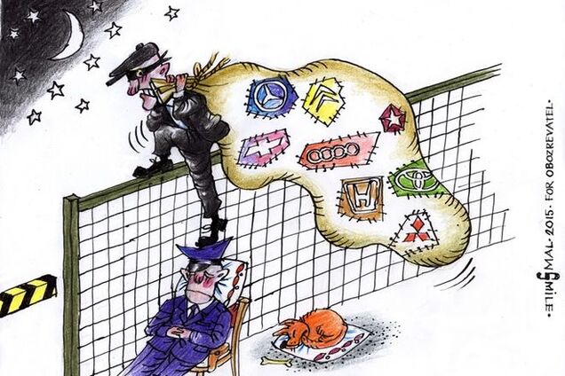 В Киеве за сутки угнали пять иномарок