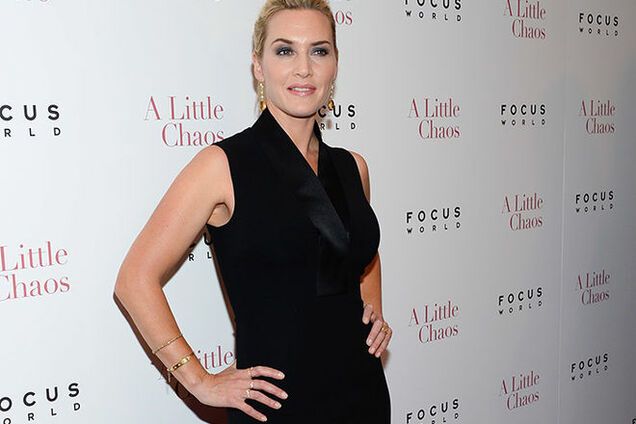 Похорошевшая Кейт Уинслет покрасовалась на премьере фильма. Фотофакт