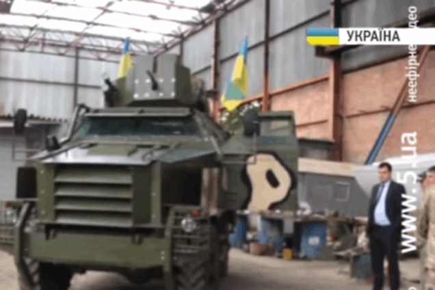 В сети показали десантно-штурмовое авто 'Крокодил' для АТО