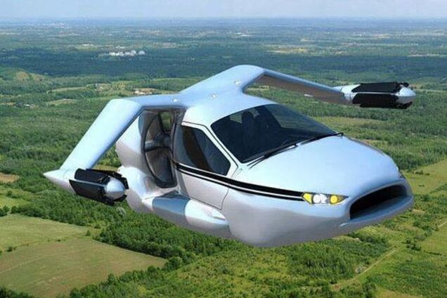 Перший у світі літаючий автомобіль: яскраві фото