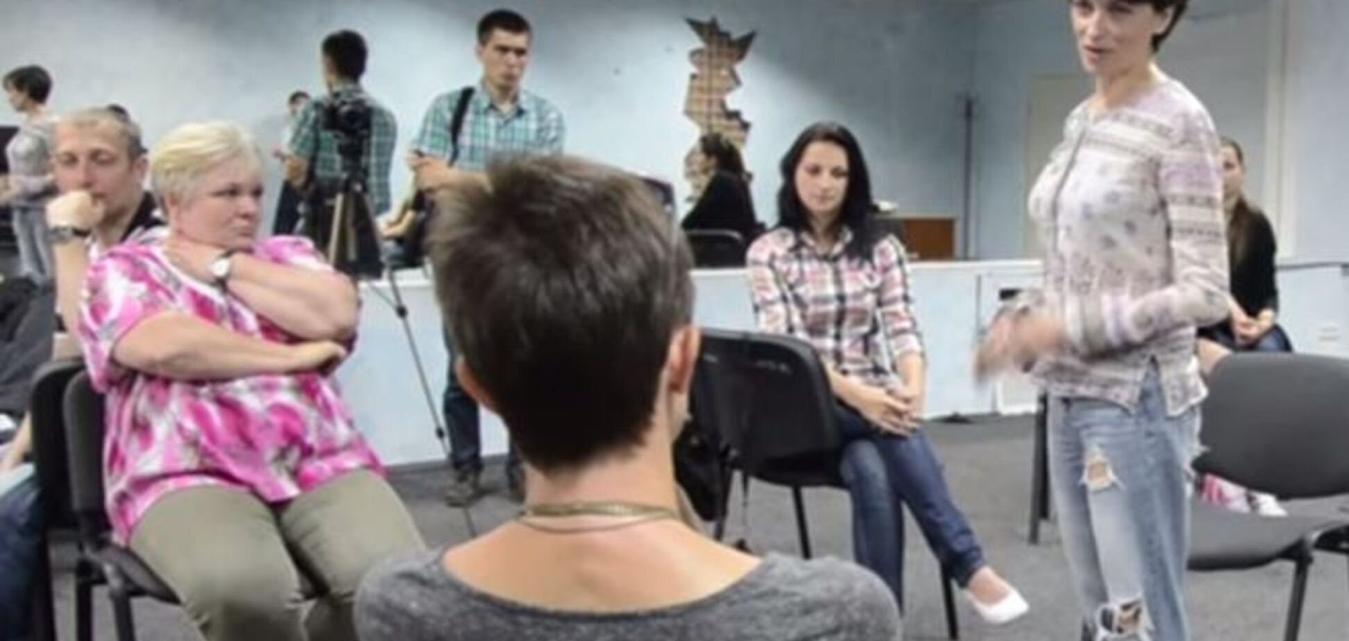 В Запорожье представили документальный спектакль о переселенцах